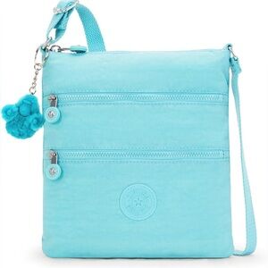 NWT Kipling Keiko Deepest Aqua Crossbody